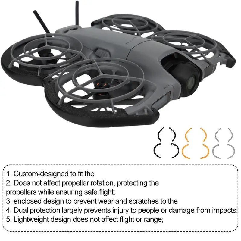 Drone Propeller Guard - Dji Neo 2 Drone için Pervane