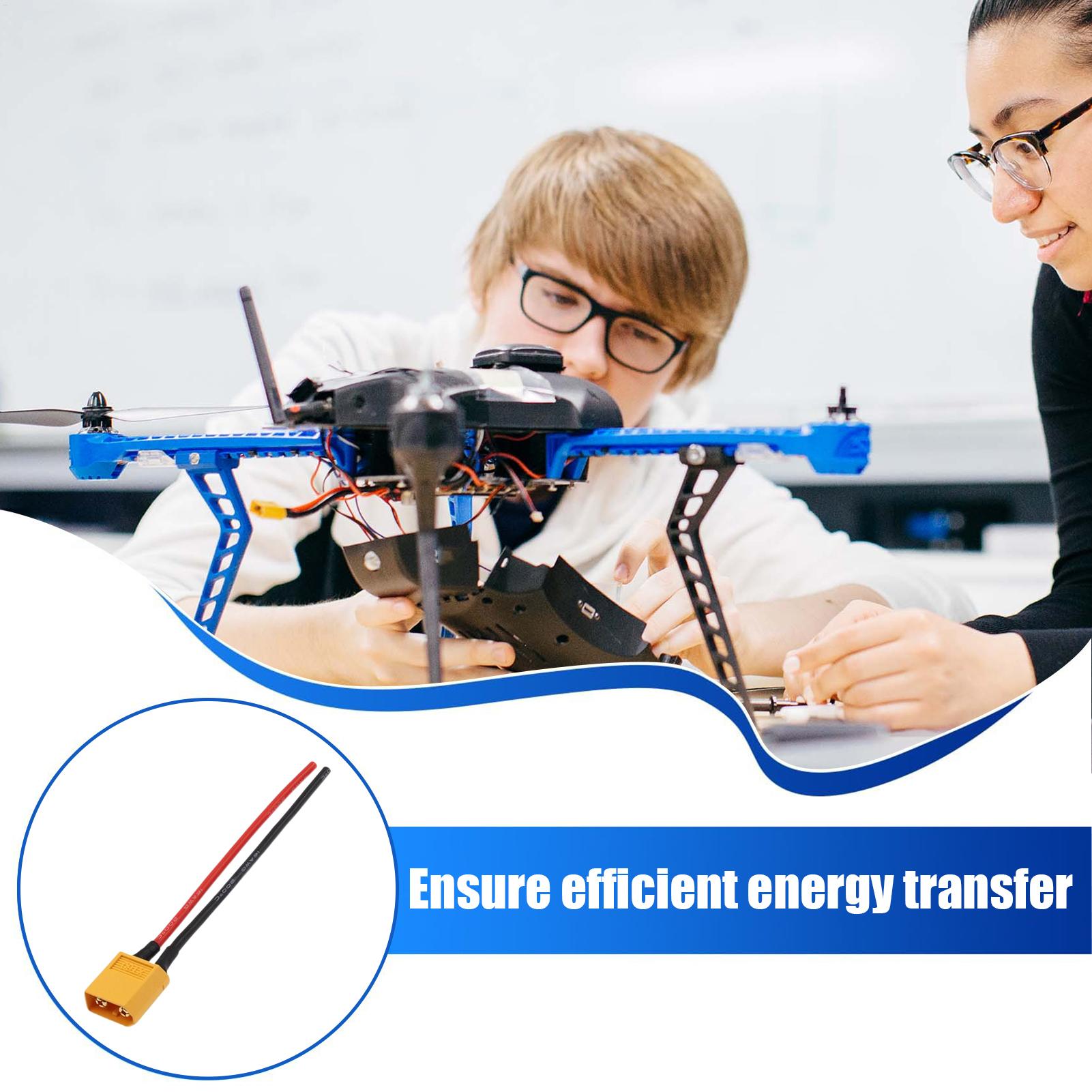 XT60 Erkek/Dişi Uzatma Kablosu - Drone Esc incelemesi ve fiyatı