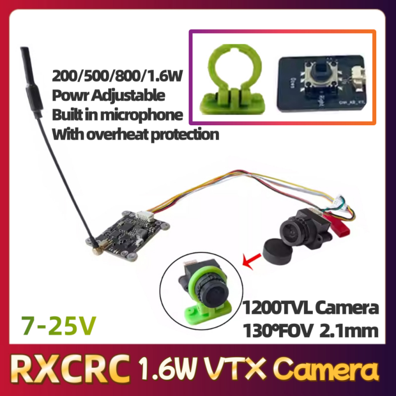 RXCRC 5.8G Modülü 48CH 1.6W VT - Drone Receiver incelemesi ve fiyatı