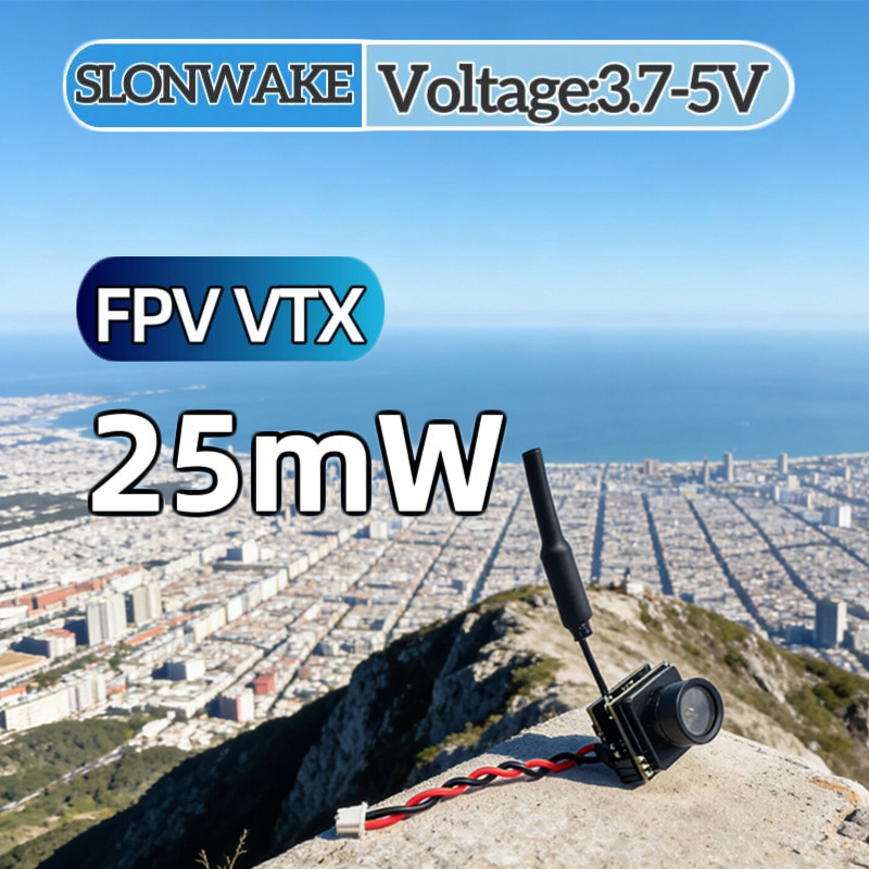 SLONWAKE FPV 25mW güç simülasy - Drone Receiver incelemesi ve fiyatı