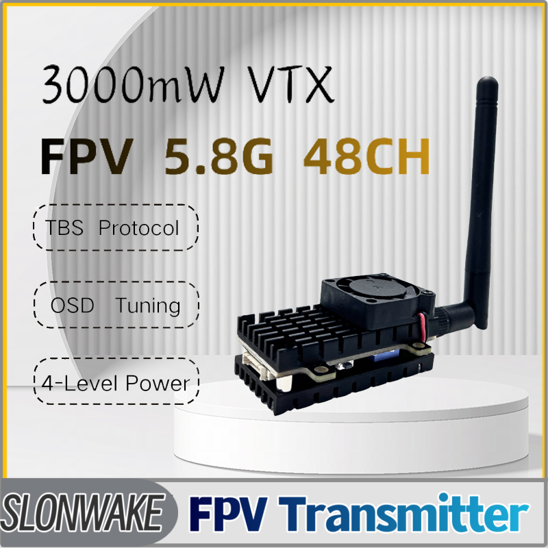 SLONWAKE 5.8G 3000mW Simülasyo - Drone Receiver incelemesi ve fiyatı