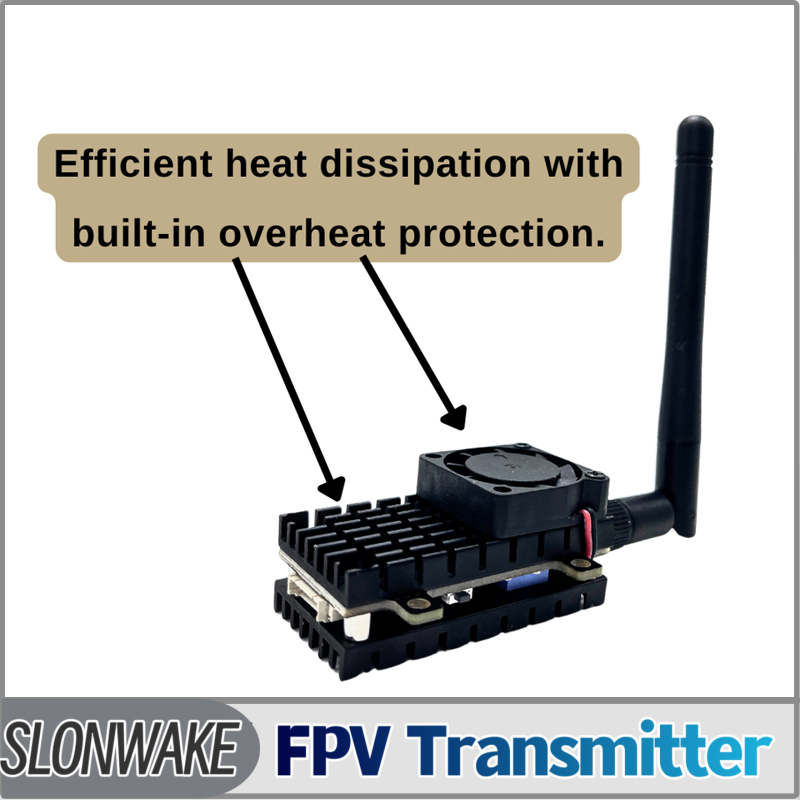 SLONWAKE 5.8G 3000mW Simülasyo - Drone Receiver incelemesi ve fiyatı