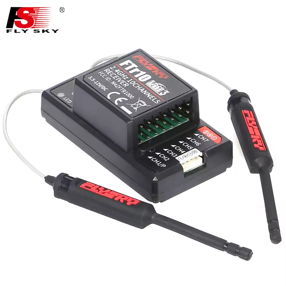 FlySky FTr10 FTr16S 2.4G İki Y - Drone Receiver incelemesi ve fiyatı