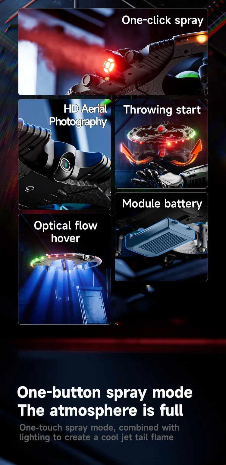 8K WIFI FPV Drone RC Mini Dron - Drone Led Light incelemesi ve fiyatı